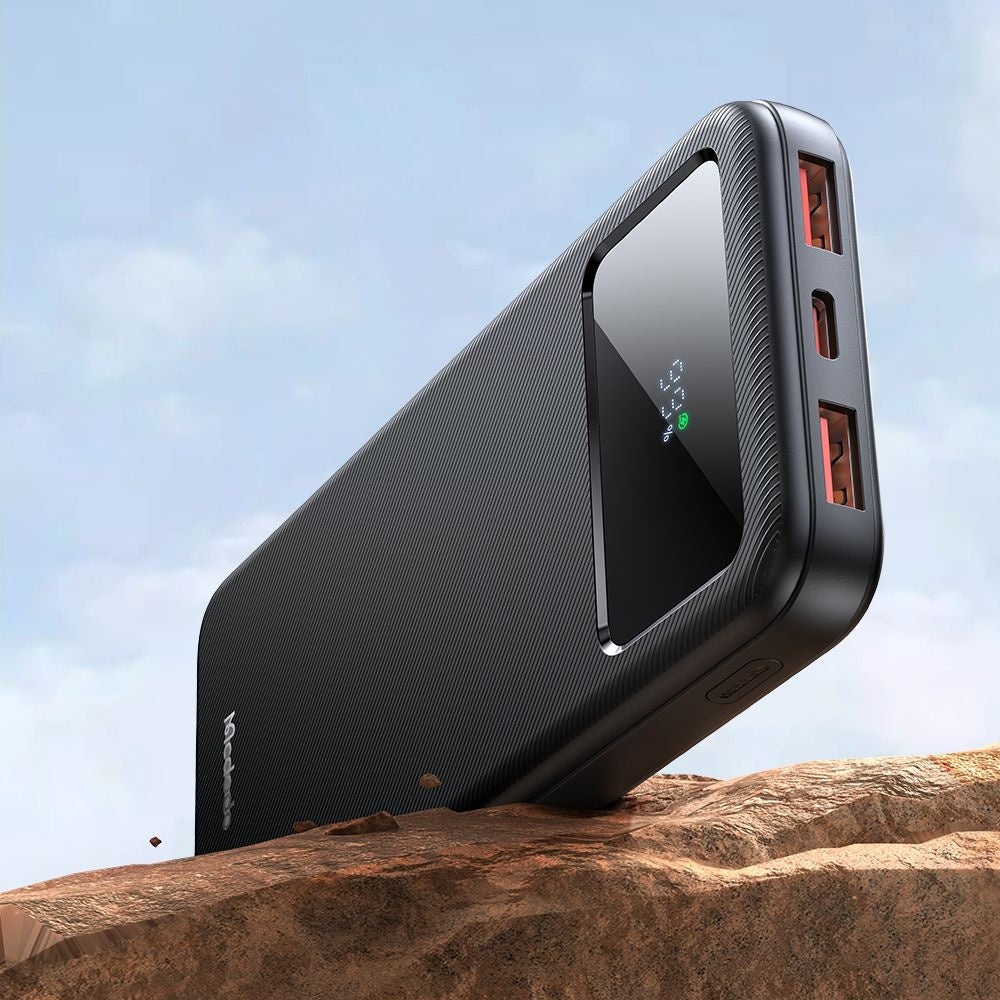 Externe Batterij McDodo MC-4220, 10000mAh, 22.5W, QC + PD, 2 x USB-A - 1 x USB-C, Zwart