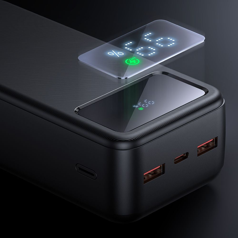 Externe Batterij McDodo MC-4240, 30000mAh, 22.5W, QC + PD, 2 x USB-A - 1 x USB-C, Zwart