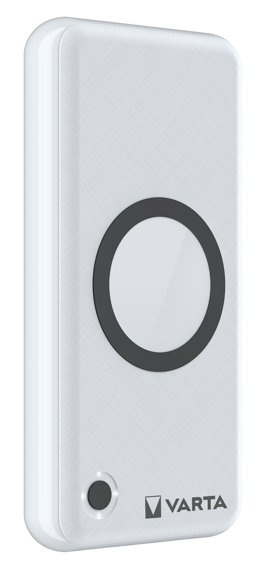 Draadloze Externe Batterij Varta Energy, 20000mAh, 18W, QC + PD + FQI, 1 x QI - 1 x USB-C - 2 x USB-A, Wit