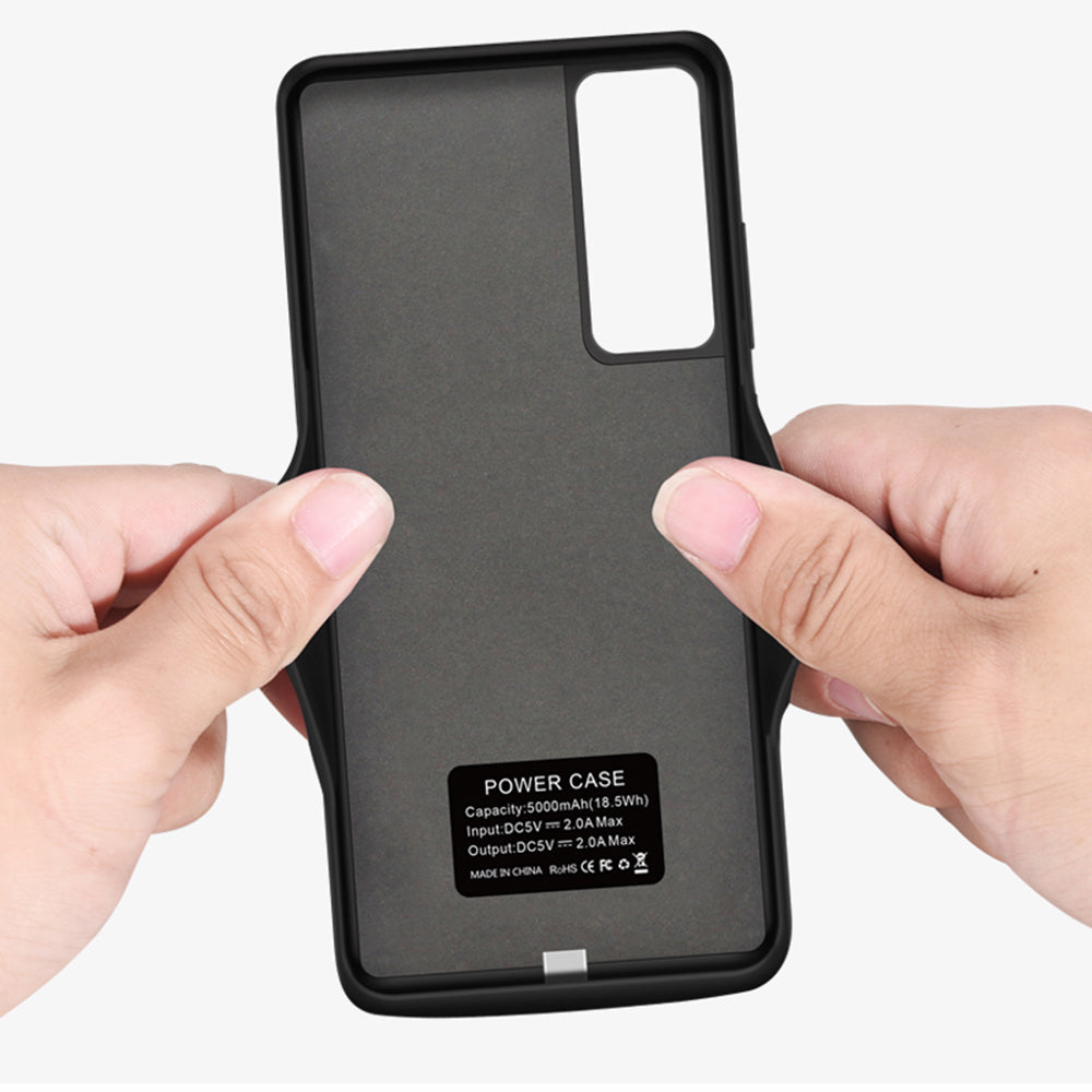 Externe Batterijhoes Techsuit Power Pro Battery voor Huawei P30 Pro New Edition / P30 Pro, 5000mAh, Zwart