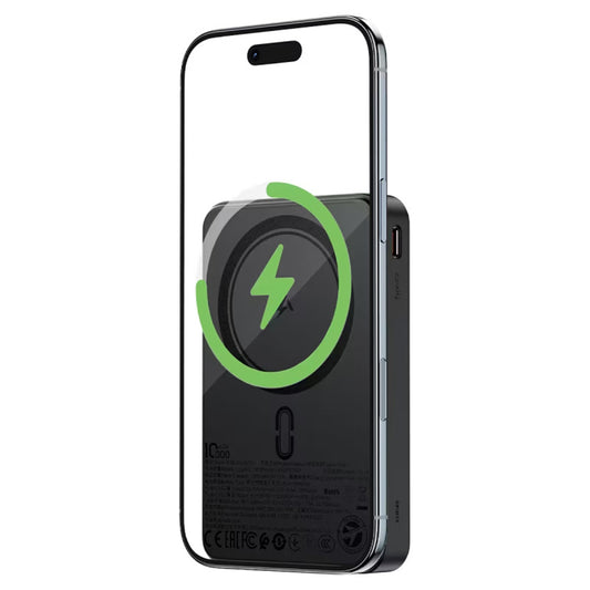 Draadloze Externe Batterij Acefast M31, 10000mAh, 22.5W, QC + PD + FQI, 1 x QI - 1 x USB-A - 2 x USB-C, Zwart