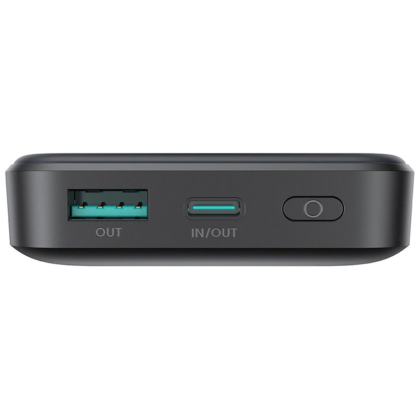 Draadloze Externe Batterij Joyroom JR-W020, 10000mAh, 20W, QC + PD + FQI, 1 x QI - 1 x USB-A - 1 x USB-C, Zwart