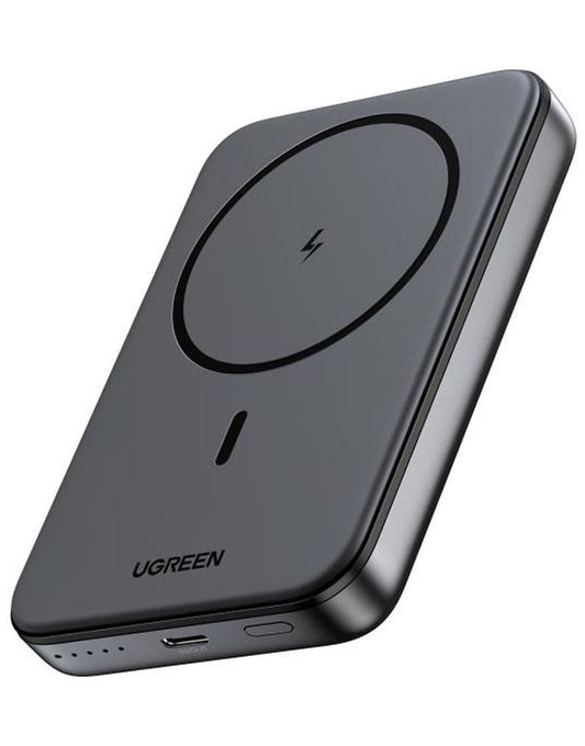 UGREEN PB561 Draadloze Externe Batterij, 10000mAh, 20W, PD + FQI, 1 x QI - 1 x USB-C, Zwart