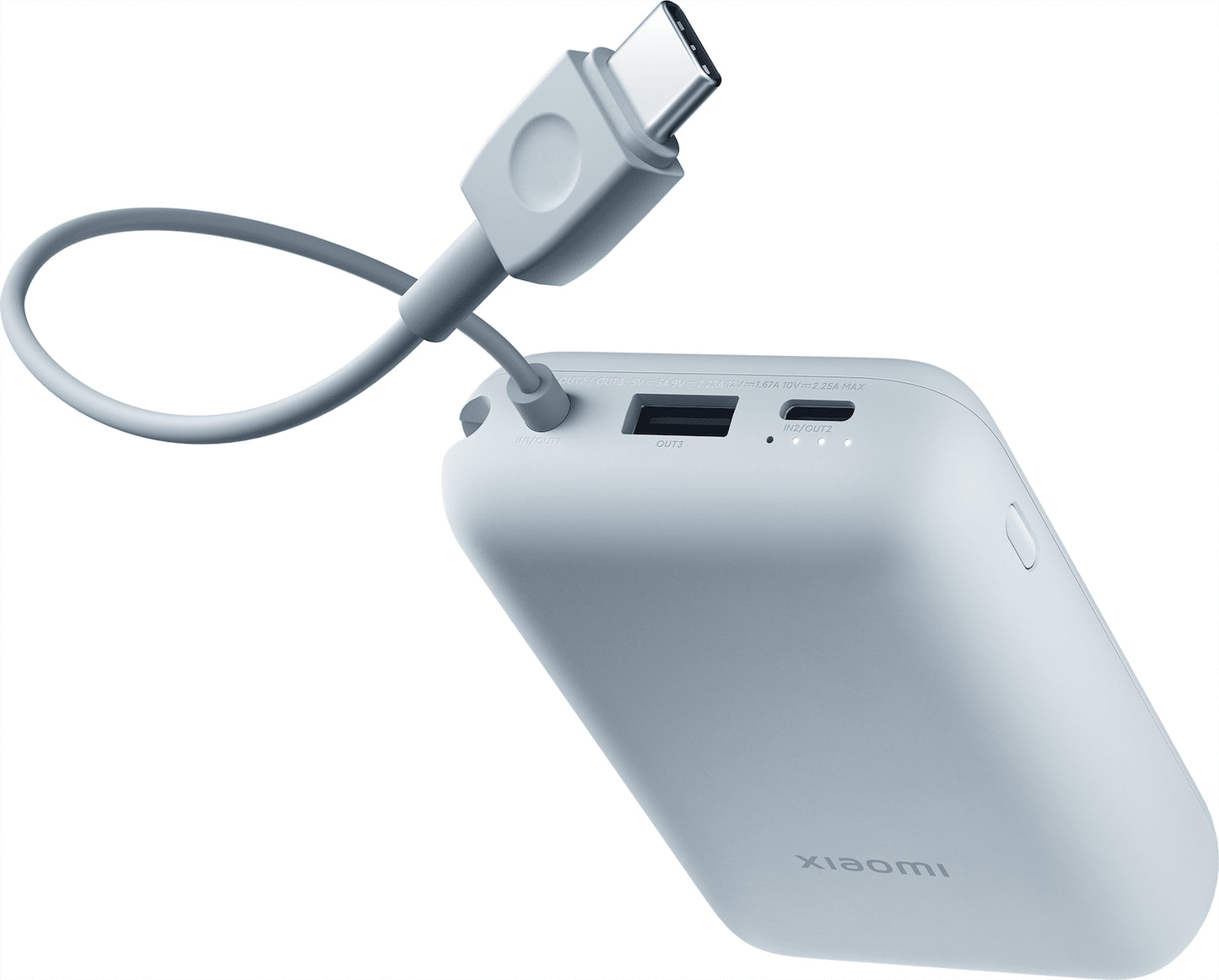 Externe Batterij Xiaomi Pocket Edition Pro, 10000mAh, 33W, QC + PD, 1 x USB-A - 1 x USB-C, Blauw BHR9073GL