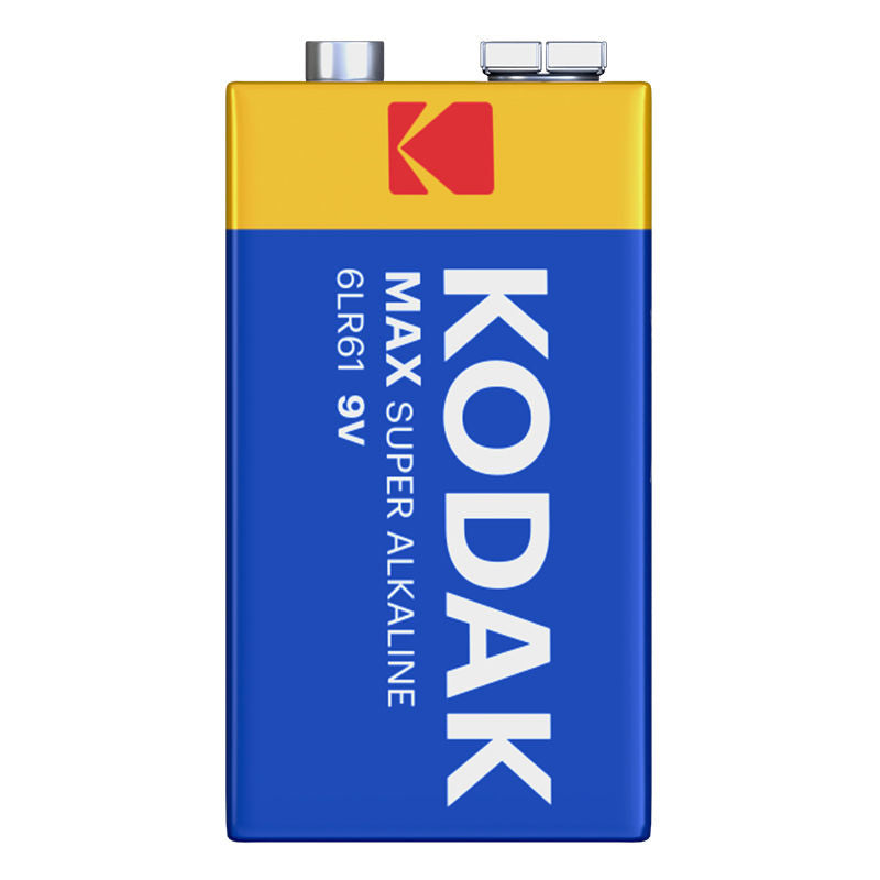 Kodak Max Super Alkaline batterij, 6LR61 (9V)