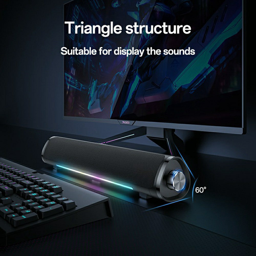 Bluetooth-luidspreker Yesido YSW27, 10W, RGB, Zwart