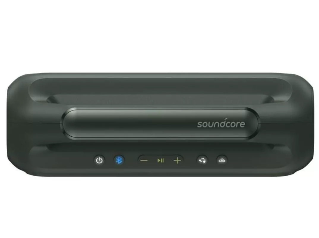 Draagbare Bluetooth Speaker Anker SoundCore Boom 2 Nieuwe Versie, 80W, TWS, RGB, Waterdicht, Groen A3138062