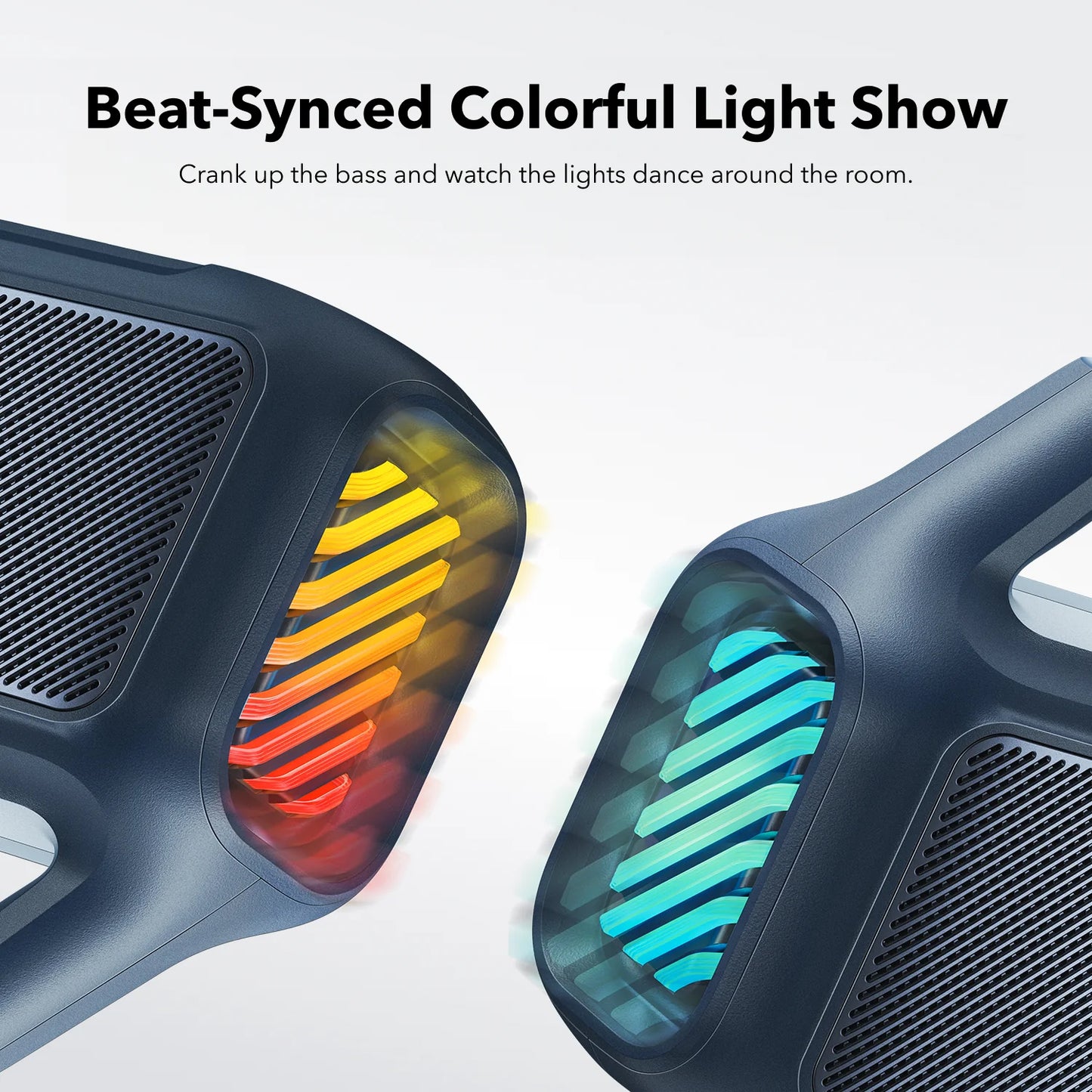 Draagbare Bluetooth Speaker Anker SoundCore Boom 2, 80W, TWS, RGB, Waterdicht, Blauw A3138031