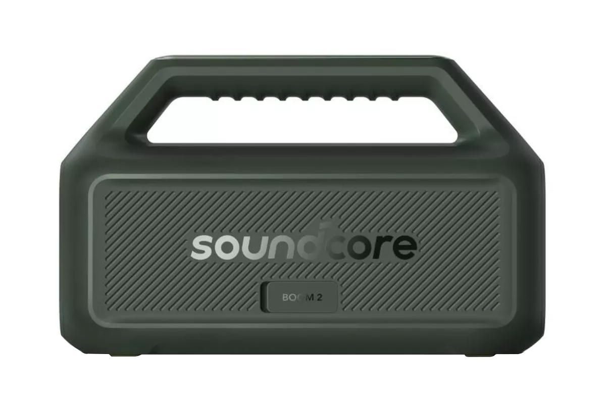 Draagbare Bluetooth Speaker Anker SoundCore Boom 2 Nieuwe Versie, 80W, TWS, RGB, Waterdicht, Groen A3138062
