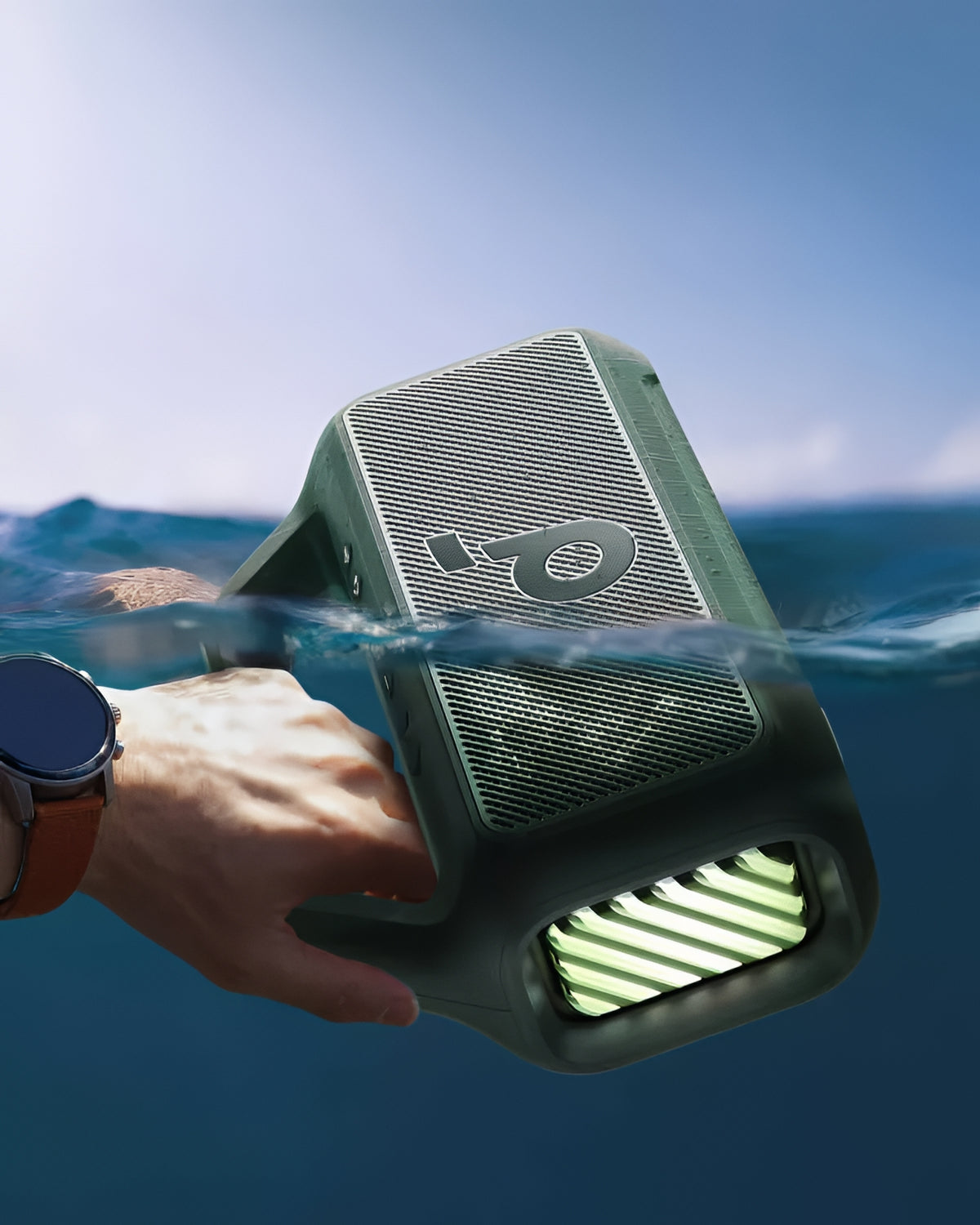 Draagbare Bluetooth Speaker Anker SoundCore Boom 2 Nieuwe Versie, 80W, TWS, RGB, Waterdicht, Groen A3138062