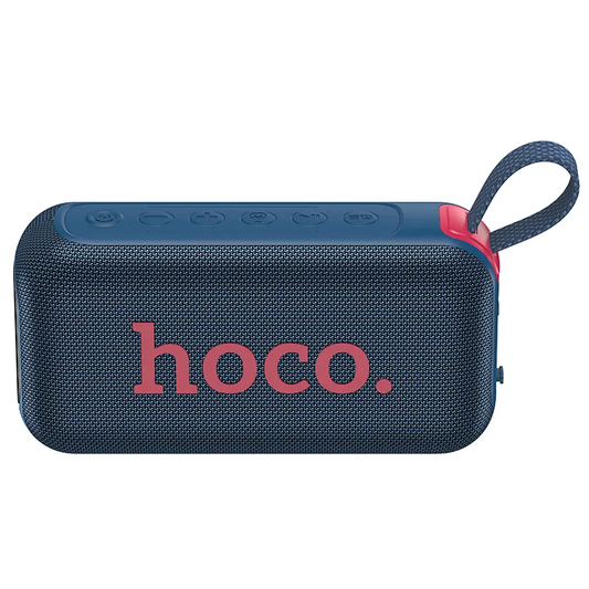 Draagbare Bluetooth Speaker HOCO HC32, 2 x 10W, TWS, RGB, Marineblauw