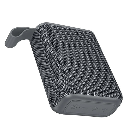 Portable Bluetooth Speaker HOCO HC34, 5W, TWS, Waterproof, Gray