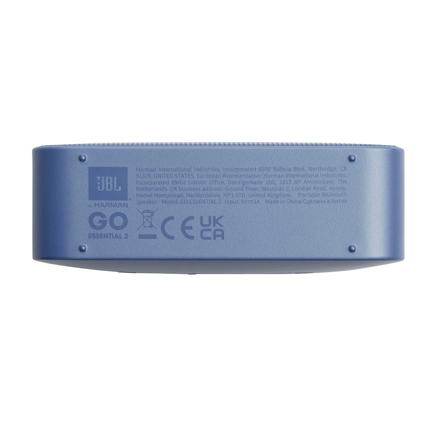 Draagbare Bluetooth Speaker JBL Go Essential 2, 3.1W, Pro Sound, Waterdicht, Blauw JBLGOES2BLUCN
