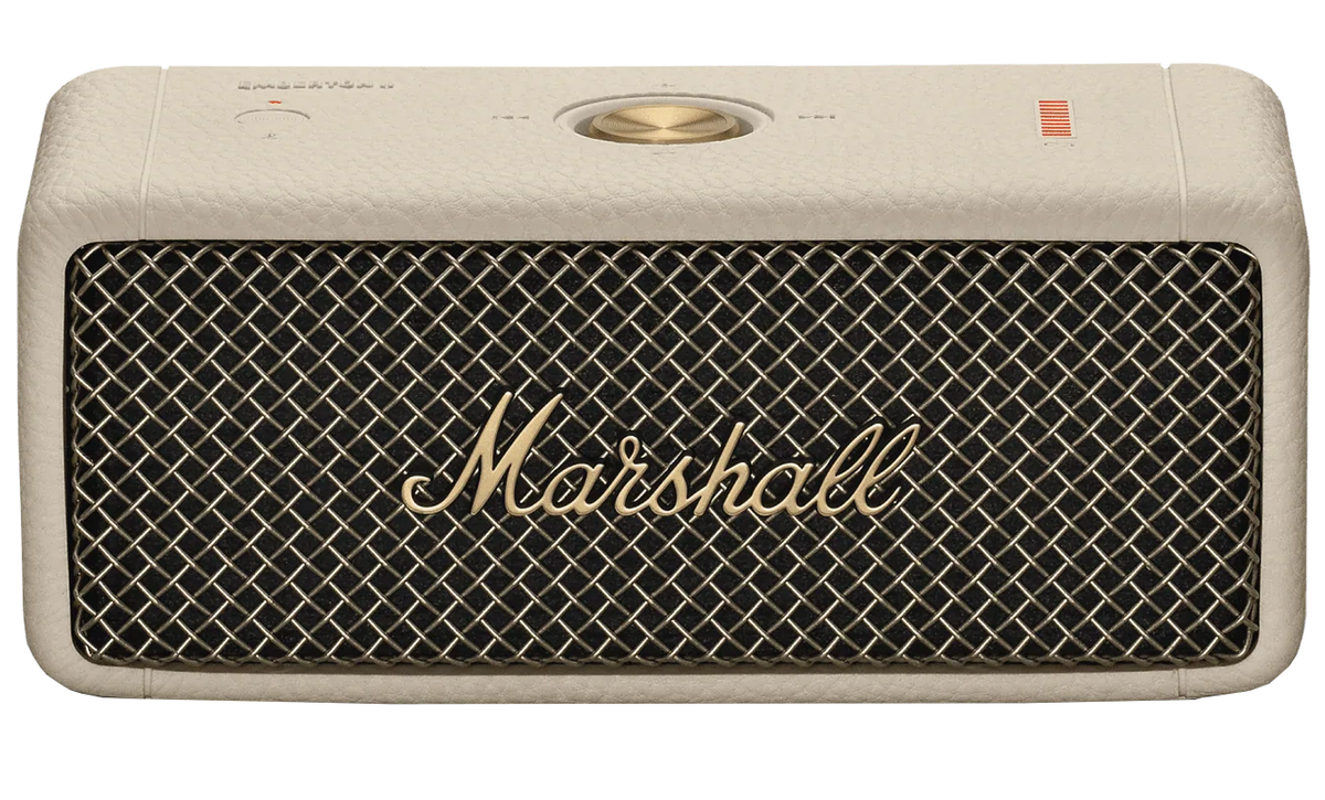 Draagbare Bluetooth Speaker Marshall Emberton II, 20W, Waterdicht, Crème