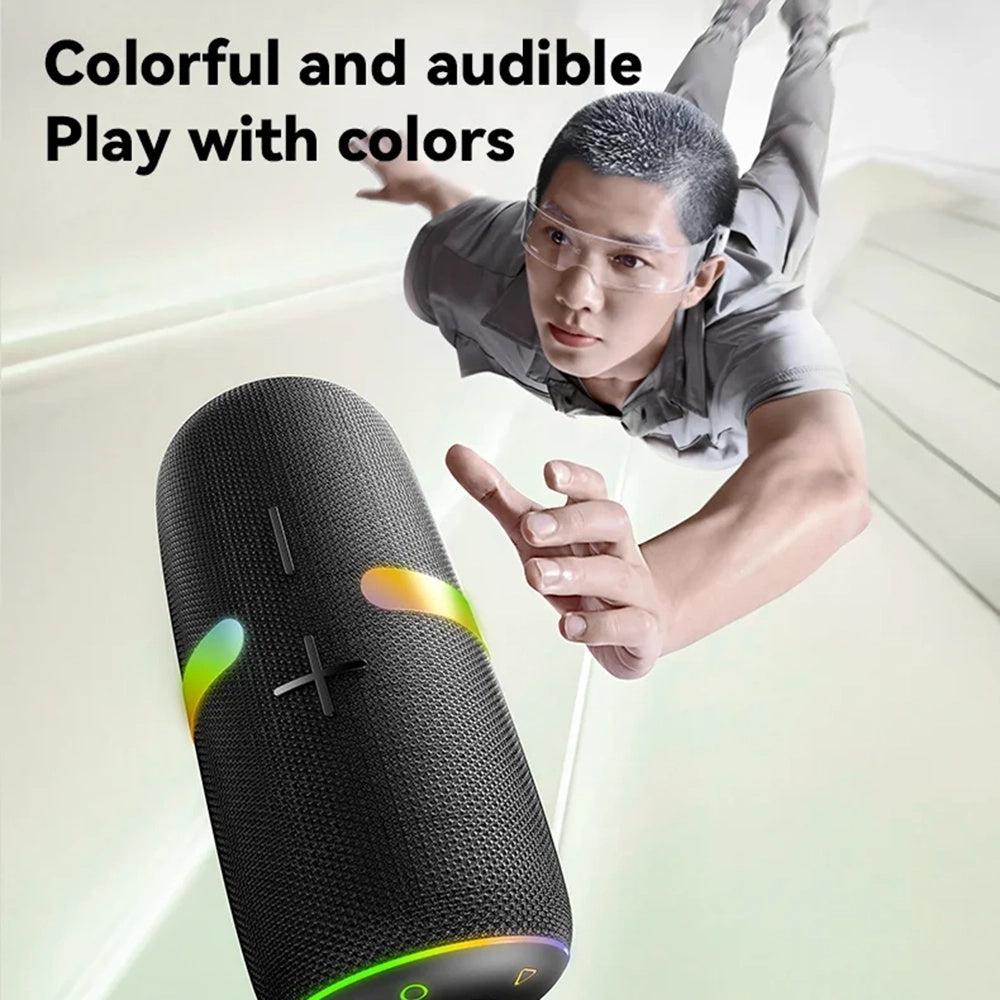 Draagbare Bluetooth Speaker Yesido YSW22, 30W, RGB, Waterdicht, Zwart