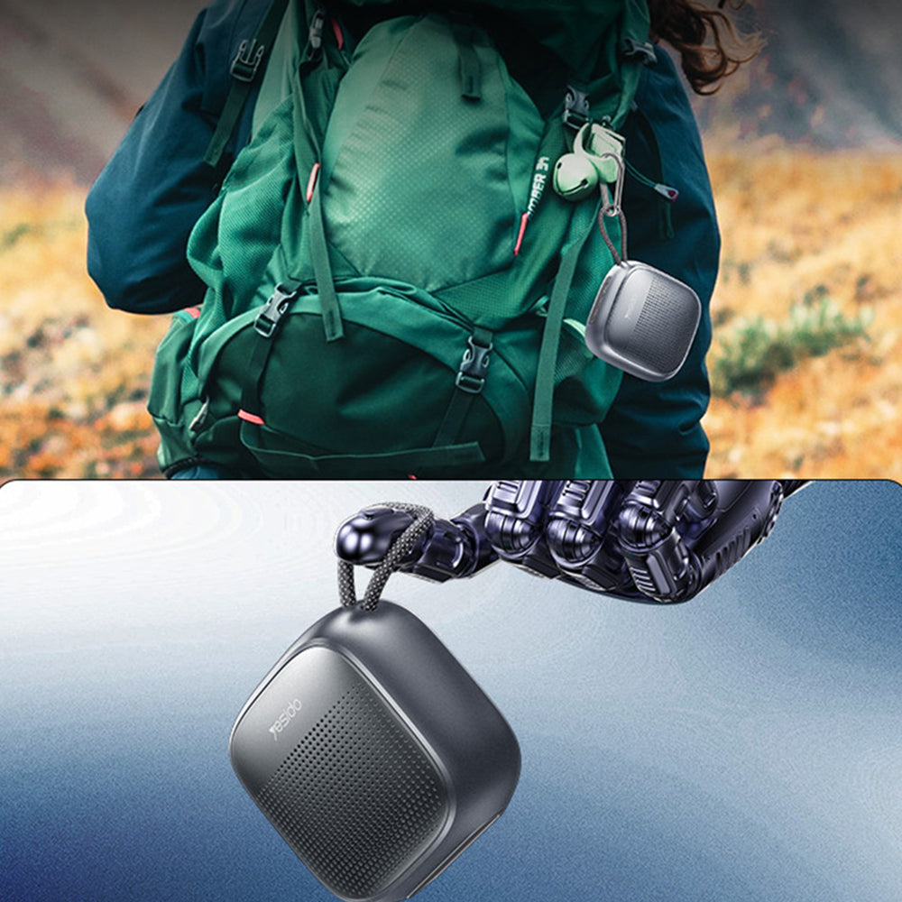 Draagbare Bluetooth Speaker Yesido YSW24, 5W, Waterdicht, Zwart