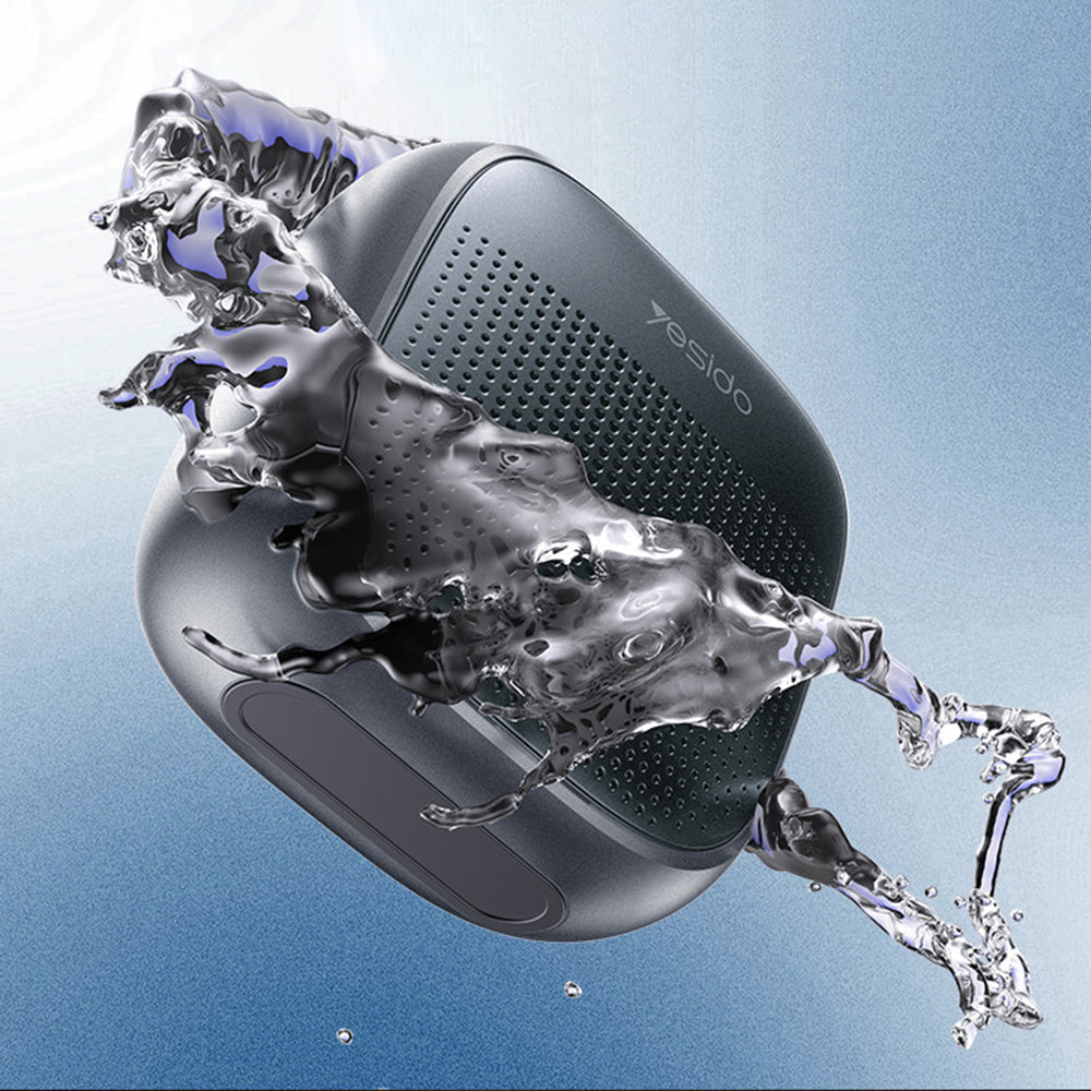 Draagbare Bluetooth Speaker Yesido YSW24, 5W, Waterdicht, Zwart