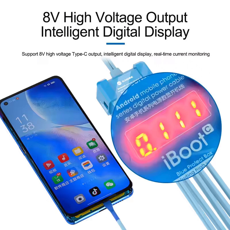 Sunshine IBOOT-B Voedingskabel voor Android microUSB Series