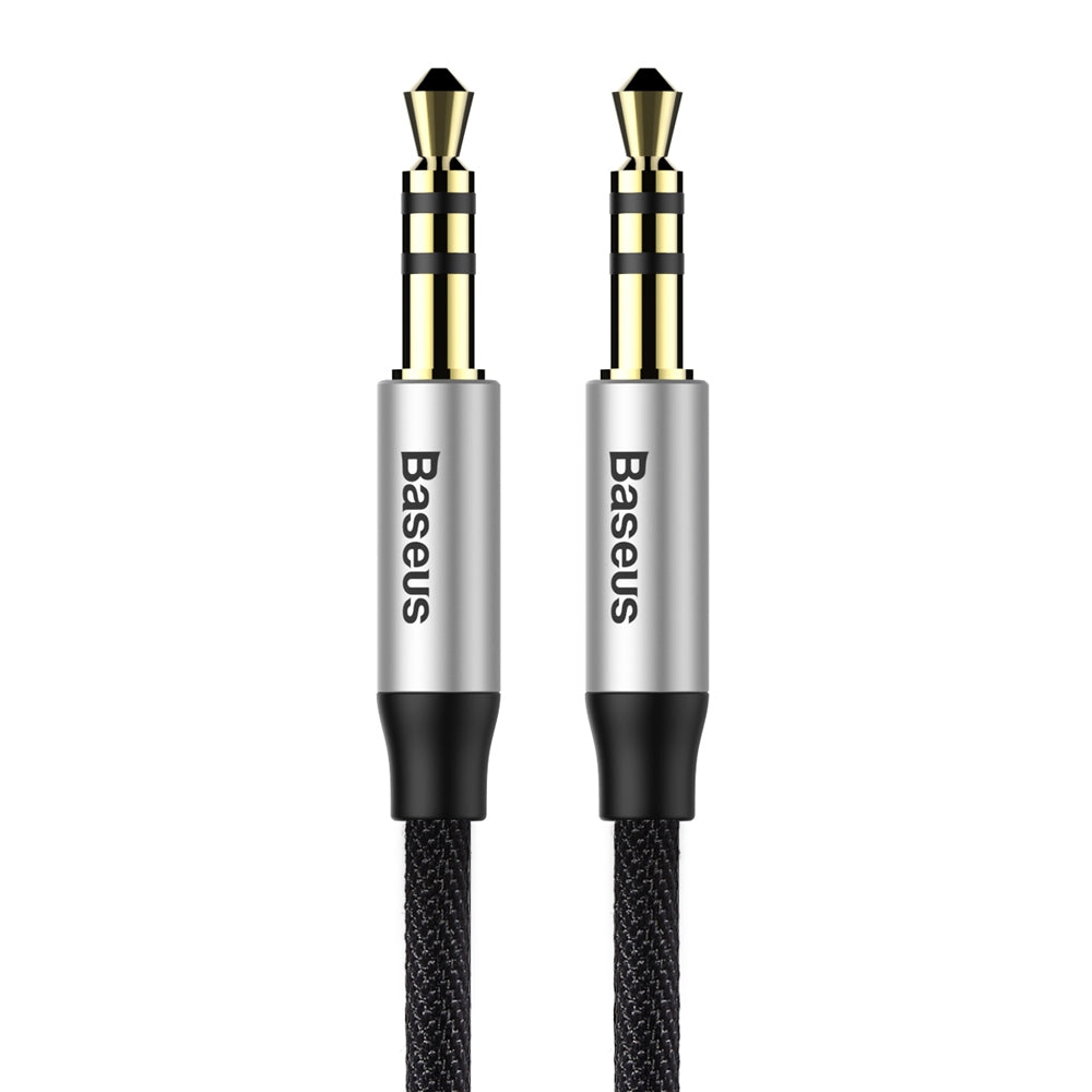 Audio Kabel 3.5mm - 3.5mm Baseus Yiven M30, 1.5m, Zwart CAM30-CS1