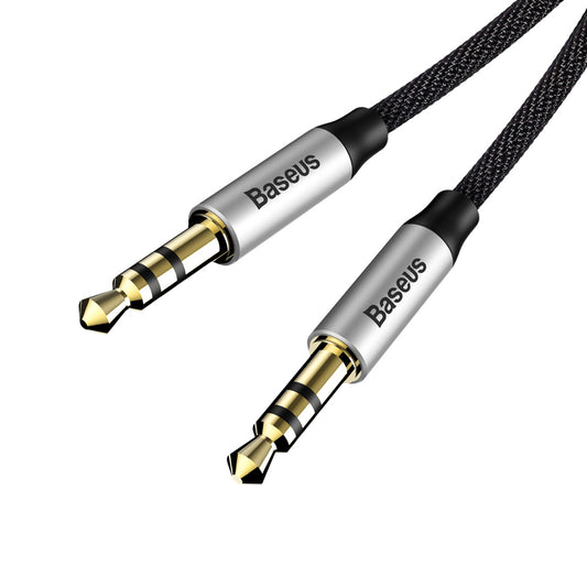 Audiokabel 3,5mm - 3,5mm Baseus Yiven M30, 1,5m, Zwart