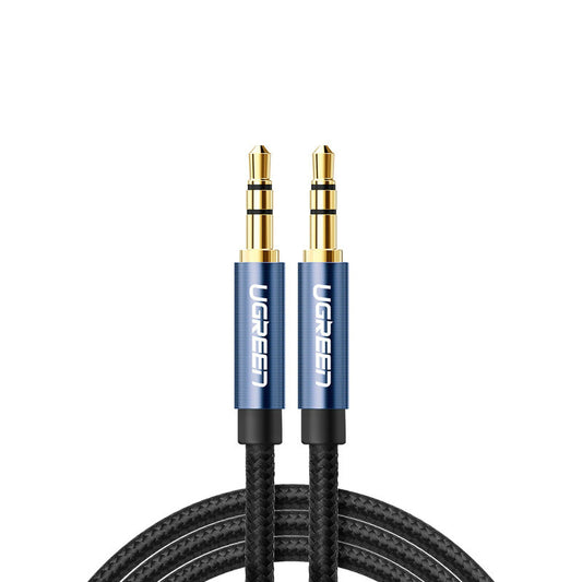 Audiokabel 3,5 mm - 3,5 mm UGREEN AV112, 1,5 m, Blauw