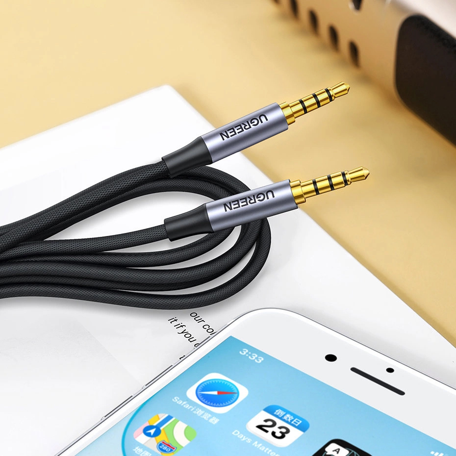 3,5mm Audio Kabel - 3,5mm UGREEN AV183, 1,5m, Zwart