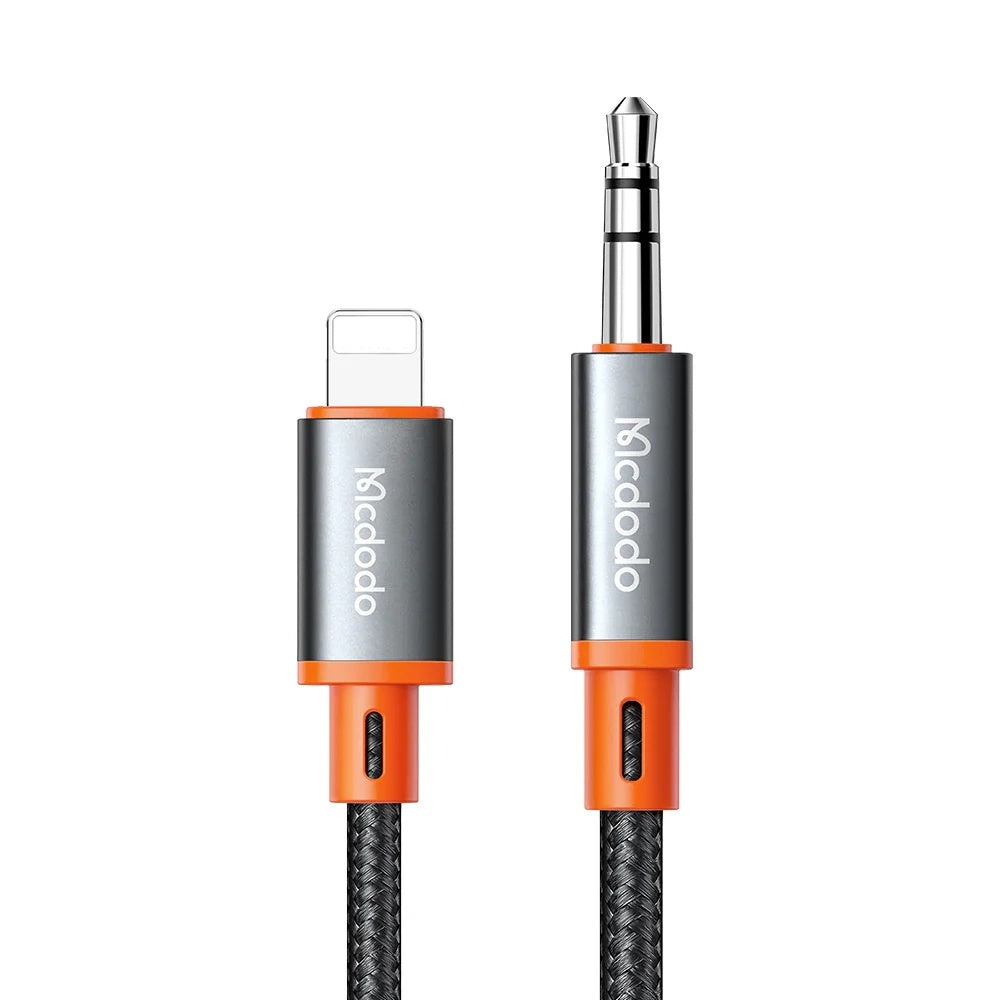 Lightning to 3.5mm McDodo Audio Cable CA-0890, 1.8m, Black