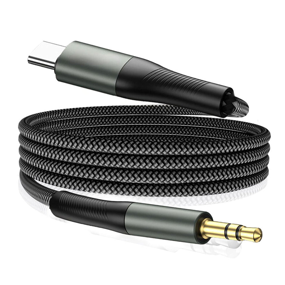 Audio Kabel USB-C - 3.5mm Techsuit AC16 NexaSound, 1m, Gri