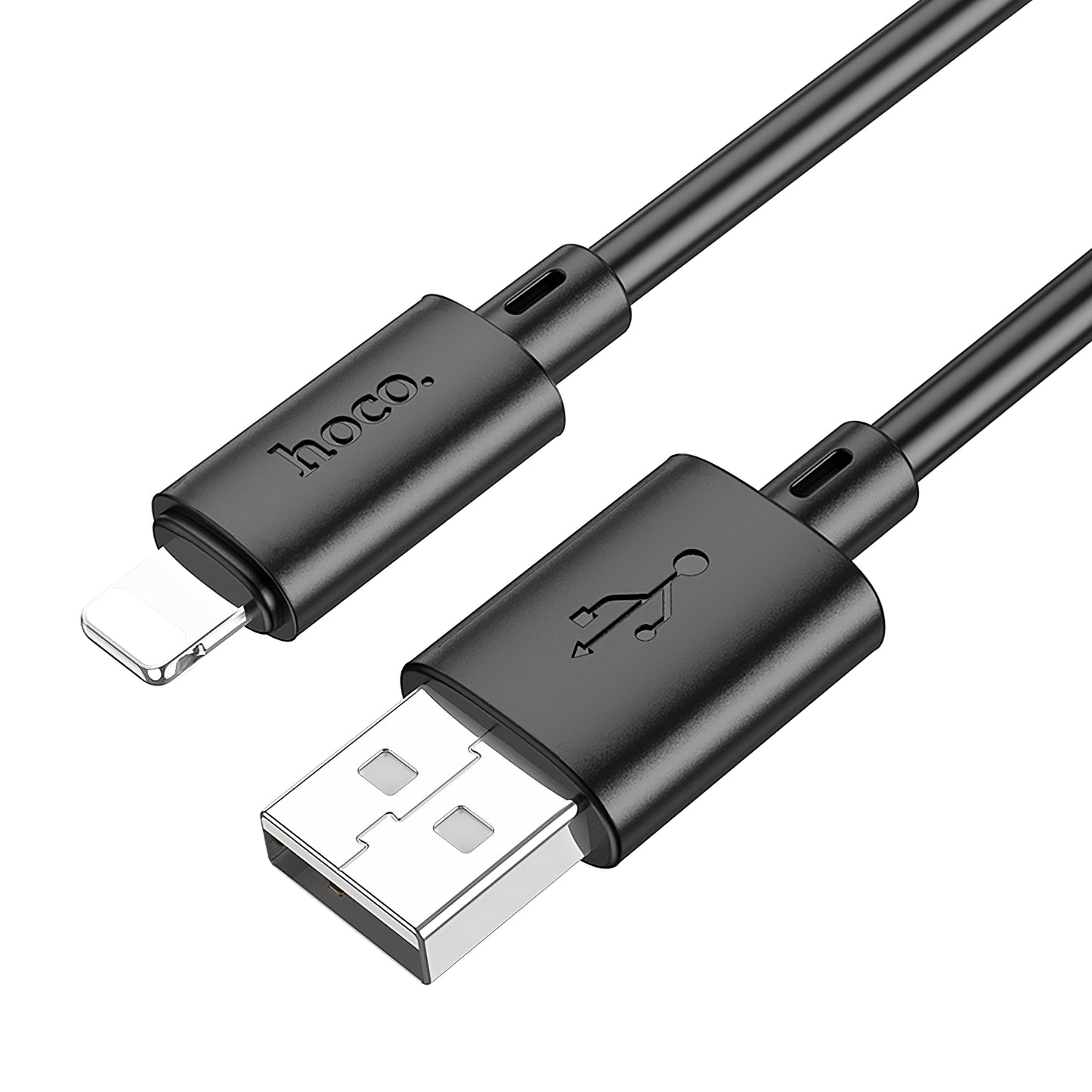 Gegevens- en oplaadkabel USB-A - Lightning HOCO X88, 18W, 1m, Zwart