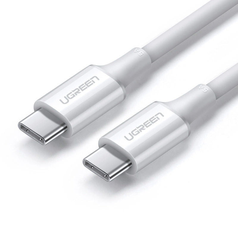 USB-C Data- en oplaadkabel - USB-C UGREEN US300, 100W, 1m, Wit