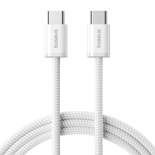 USB-C Data en Oplaadkabel - USB-C Baseus Dynamic 4 Series, 100W, 2m, Wit P10381400211-01