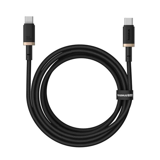 USB-C Data- en Oplaadkabel - USB-C Baseus Dura Series, 100W, 2m, Goud P10377803U01-03