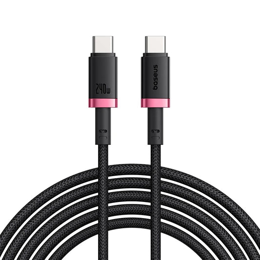 USB-C Data en Oplaadkabel - USB-C Baseus Dura Series, 240W, 1m, Rood P10377803U03-01
