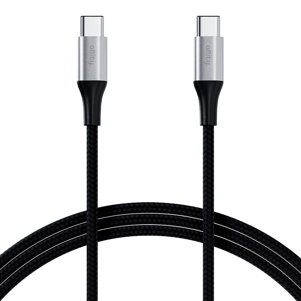 USB-C Data- en Oplaadkabel - USB-C Allity. AUC-01, 100W, 2m, Zwart