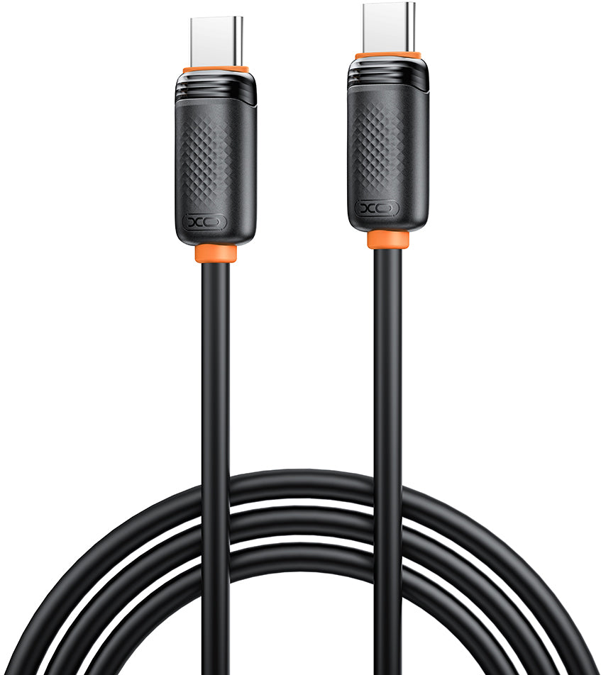 USB-C Data- en Oplaadkabel - USB-C XO Design NB-Q302B, 60W, 1m, Zwart