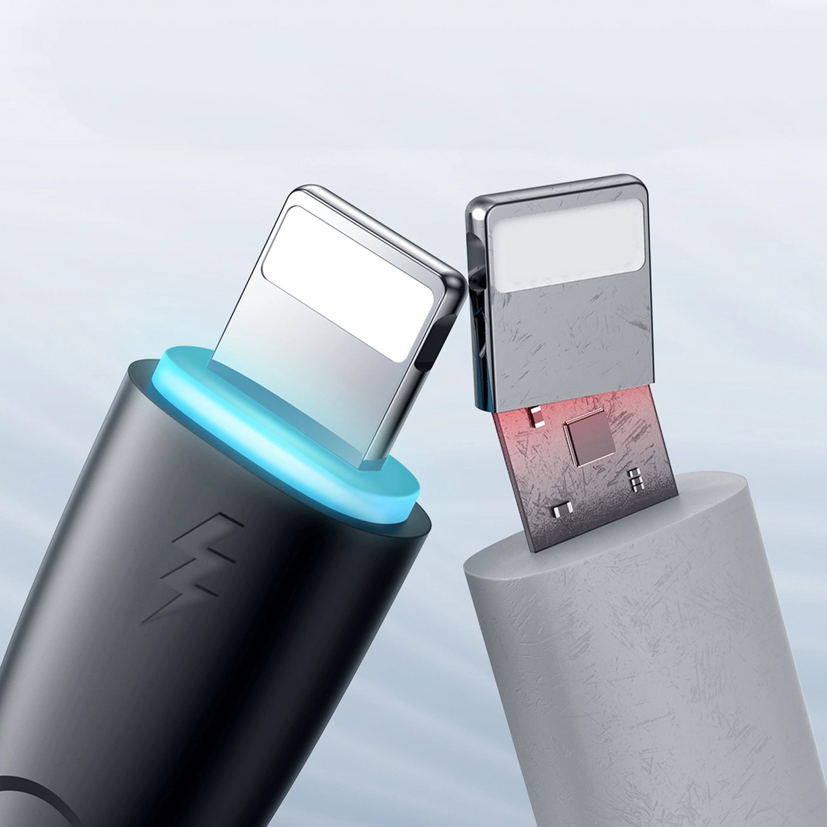 Joyroom S-A32 USB-A-naar-Lightning-kabel voor gegevensoverdracht en opladen, 18 W, 1 m, zwart