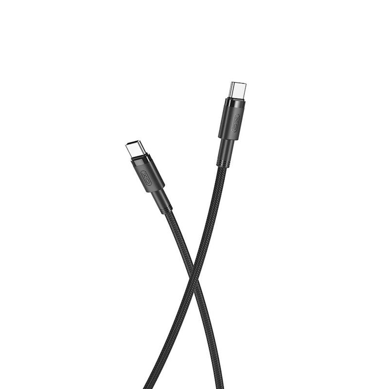 USB-C Data- en Oplaadkabel - USB-C XO Design NB-Q199, 100W, 1.5m, Zwart