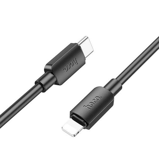 Data- en Oplaadkabel USB-C - Lightning HOCO X96, 20W, 1m, Zwart