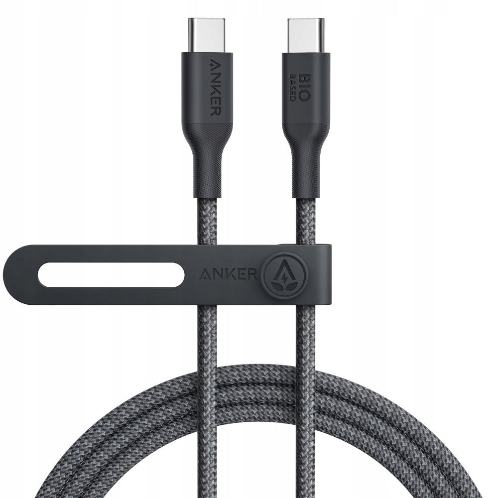 USB-C Data- en Oplaadkabel - USB-C Anker 544, 140W, 1.8m, Zwart A80F6H11