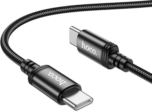 USB-C Data- en Oplaadkabel - USB-C HOCO X89, 60W, 2m, Zwart