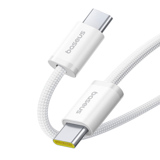 USB-C Data en Oplaadkabel - USB-C Baseus Dynamic 4 Series, 100W, 2m, Wit P10381400211-01