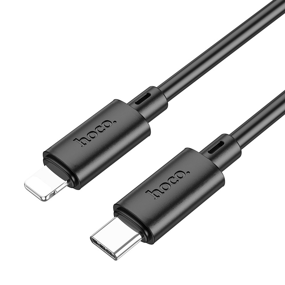USB-C - Lightning Data en Oplaadkabel HOCO X88, 20W, 1m, Zwart