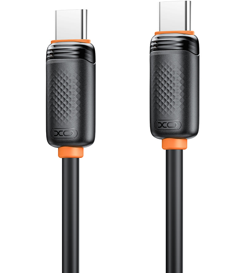 USB-C Data- en Oplaadkabel - USB-C XO Design NB-Q302B, 60W, 1m, Zwart