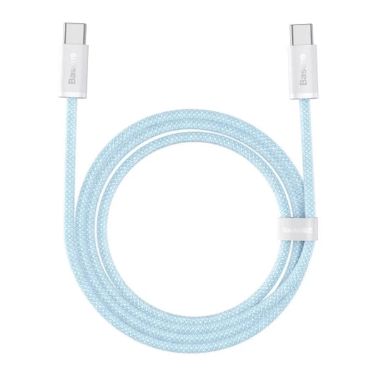 USB-C Data- en Oplaadkabel - USB-C Baseus Dynamic Series, 100W, 1m, Blauw CALD000203