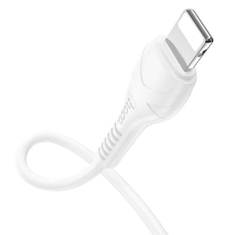 USB-C - Lightning Data- en Oplaadkabel HOCO X37, 27W, 1m, Wit