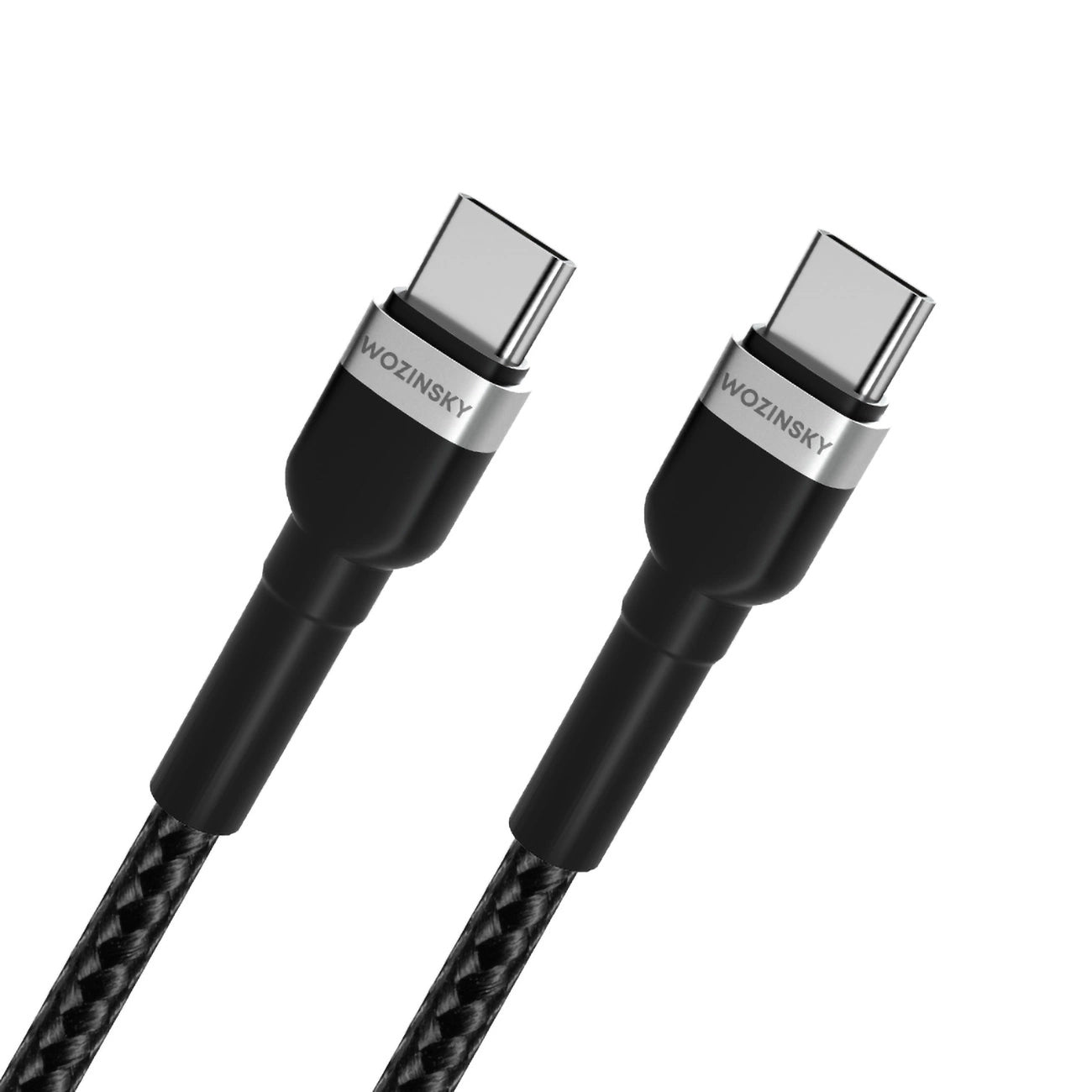 USB-C Data- en Oplaadkabel - USB-C WZK WNBCC2, 65W, 2m, Zwart