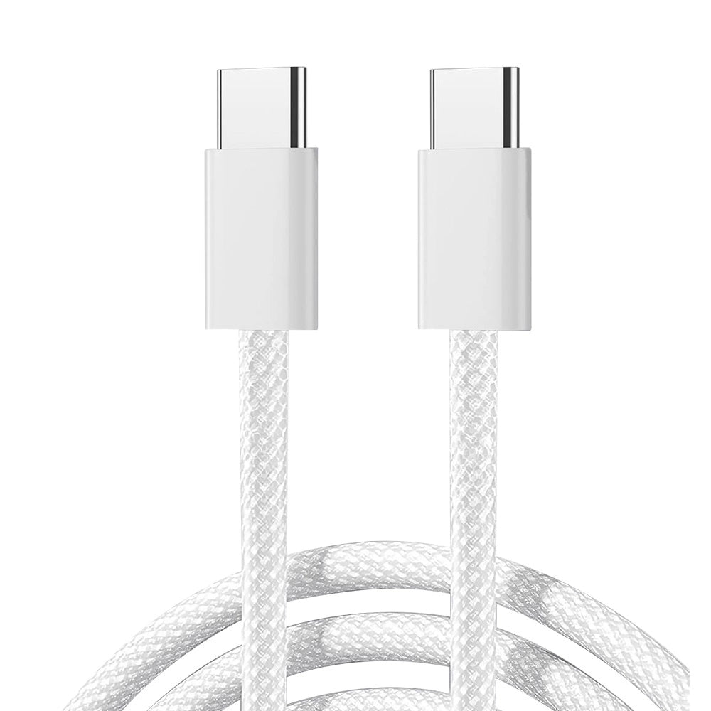 USB-C data- en oplaadkabel - USB-C Joyroom S-A45, 60W, 1m, Wit