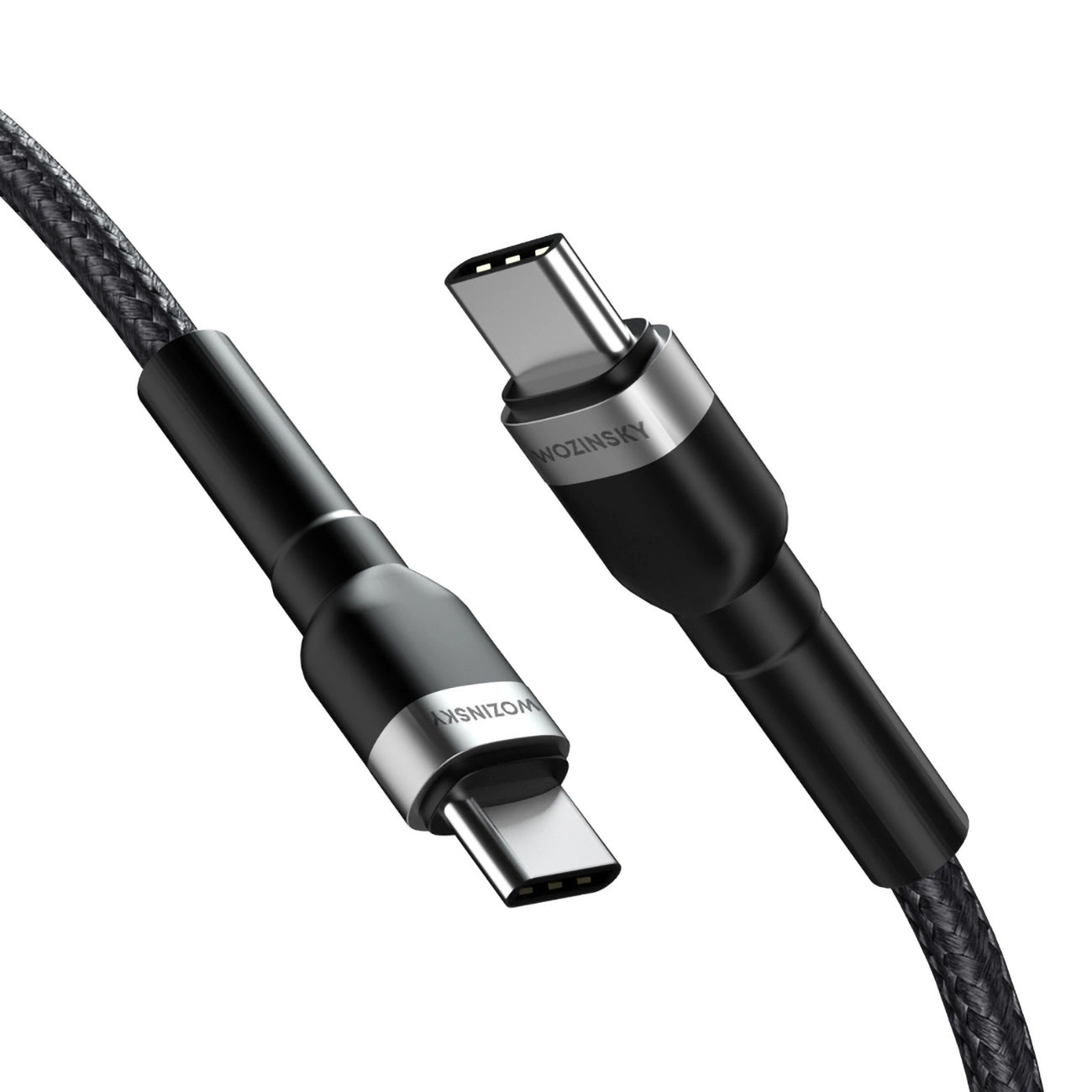 USB-C Data- en Oplaadkabel - USB-C WZK WNBCC2, 65W, 2m, Zwart