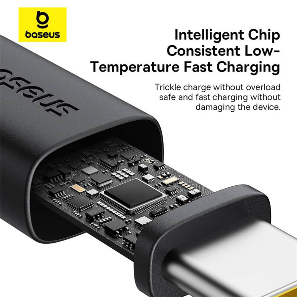 Data- en Oplaadkabel USB-A - USB-C Baseus Dura Series, 60W, 1m, Rood P10377802U01-01