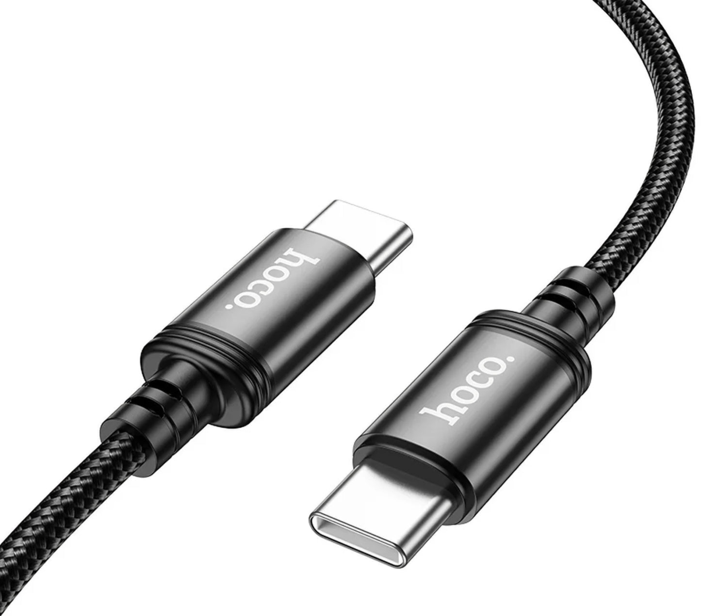 USB-C Data- en Oplaadkabel - USB-C HOCO X91, 60W, 3m, Zwart